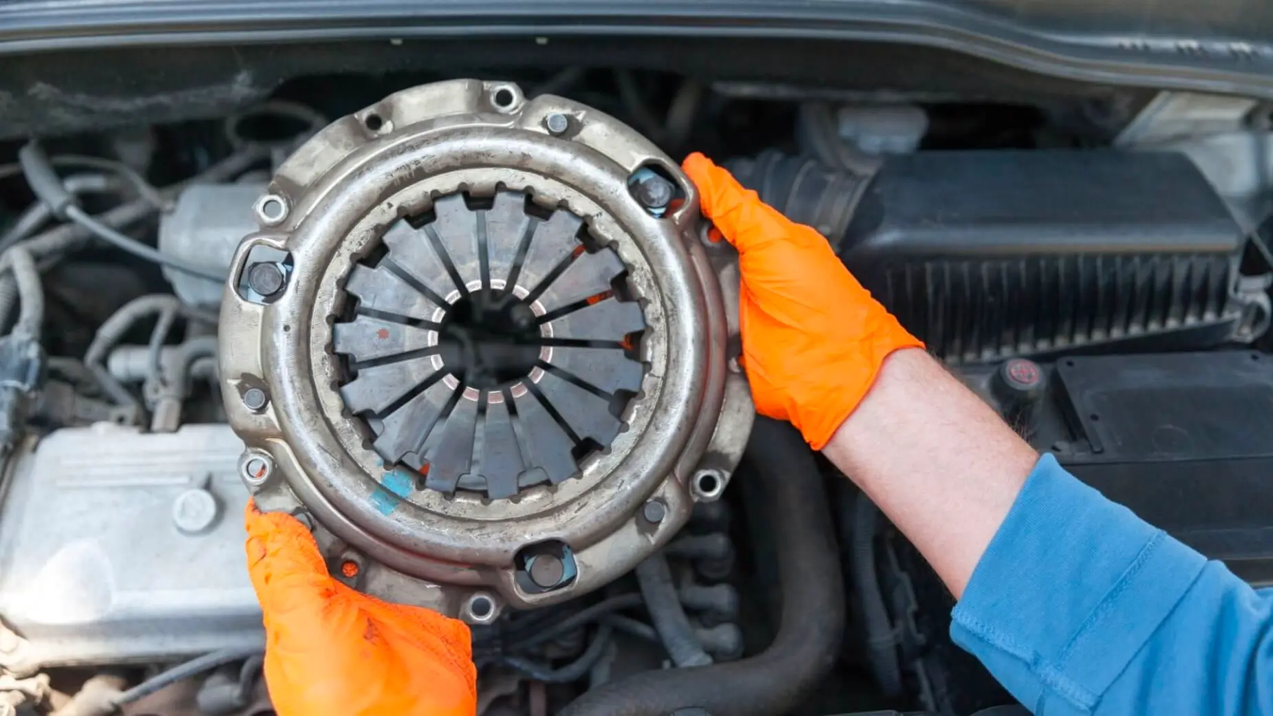 Koppeling vervangen motor - SHM transmissie