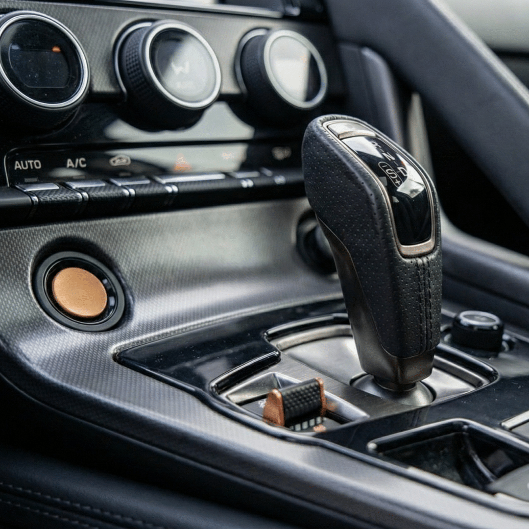 Foto van een automaat pook