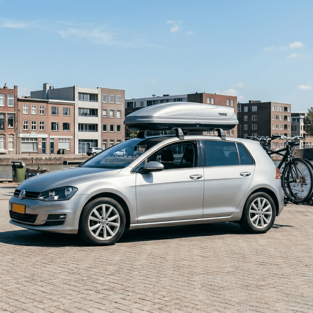 Auto, klaar voor vakantie