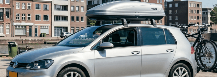 Auto, klaar voor vakantie